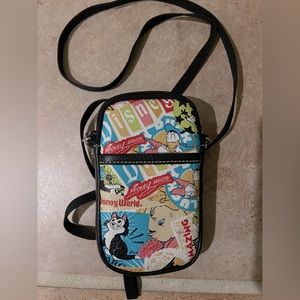 Disney Parks D-tech Disneyland Phone Crossbody Padded Case Bag